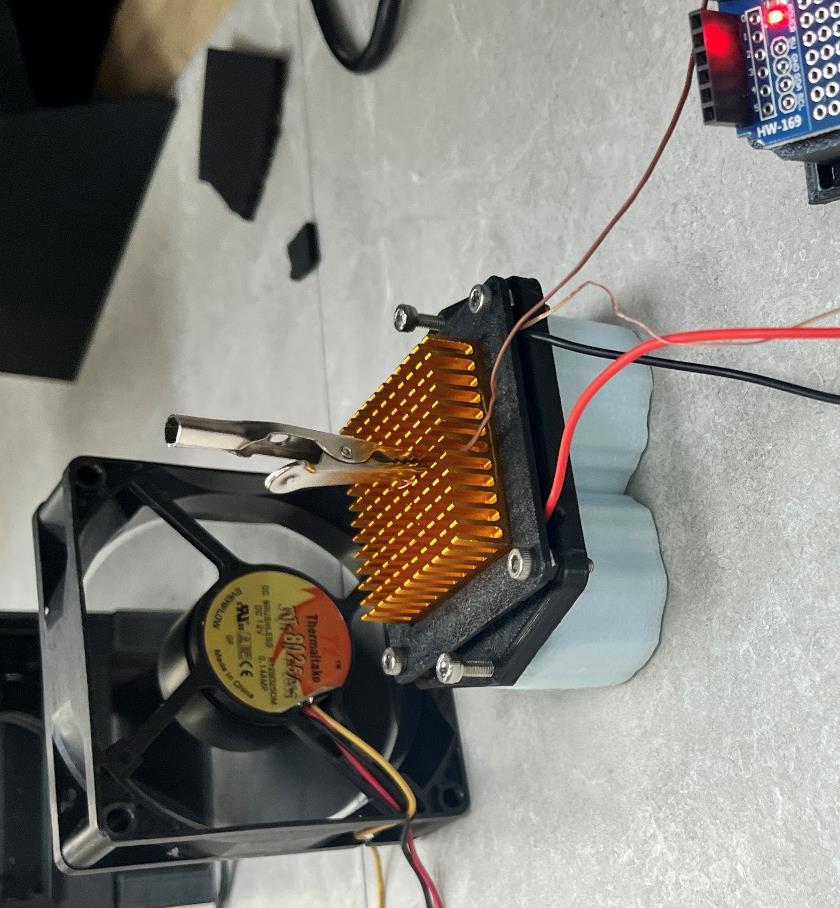 Heat sink test apparatus